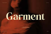 Garment Elegant Serif Font, a Serif Font by Perfectype (Thumbnail 1 of 7)