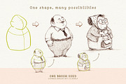 Procreate People Drawing Toolkit, a Brush Add-On by Lisa Glanz (Thumbnail 11 of 14)