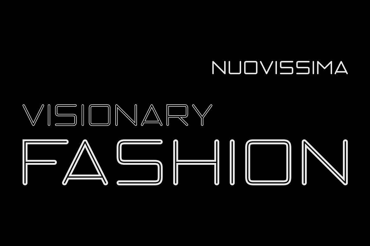 Sagoma – Font Family, a Font by Stefano Giliberti (Photo 2 of 10)