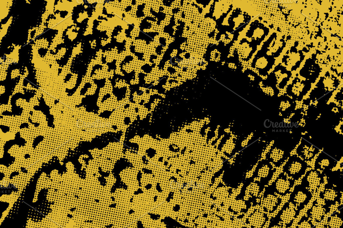 Halftone Paint Textures #1 preview 3