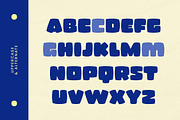 Quick Jumps - New Chunky Display, a Sans Serif Font by Typia Nesia (Thumbnail 3 of 14)