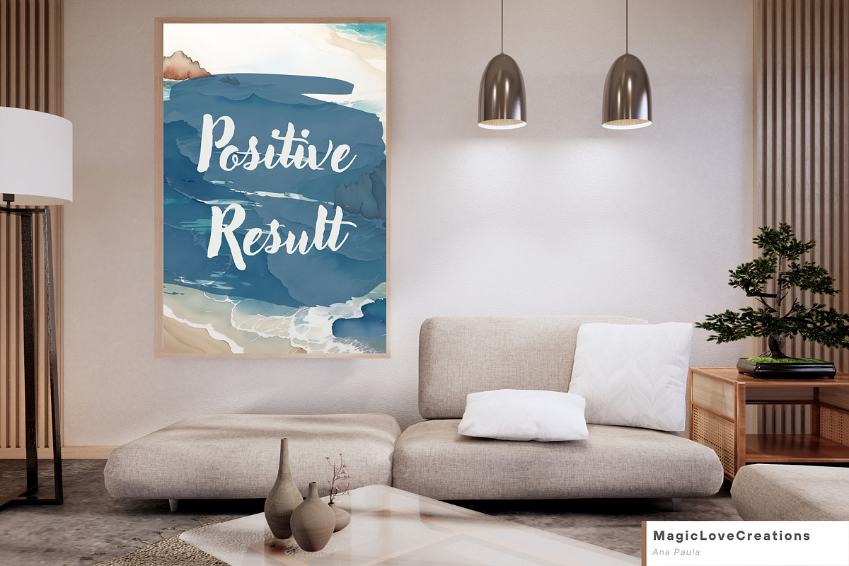 Spiritual Positive Quote Print Wall, a Poster Template by MagicLove Creations (Photo 8 of 10)