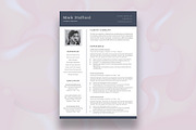 Resume Template, a Resume Template by DesignDevisers (Thumbnail 2 of 10)