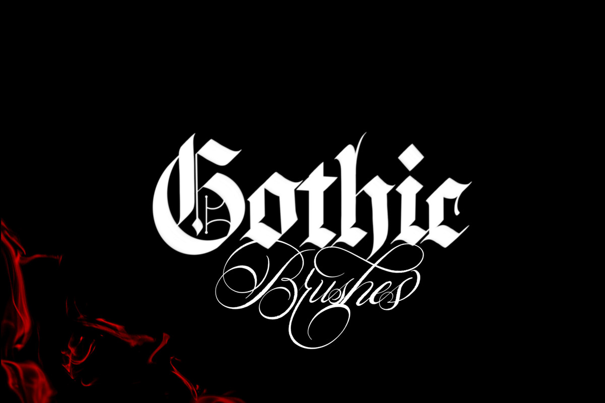Blackletter Procreate Brushes, a Brush Add-On by Emmanuel Buron (Photo 3 of 13)