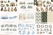 Winter & Christmas Mega Bundle 2000+, a Seasonal Illustration by PeDe Designs (Thumbnail 16 of 18)
