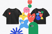 Shape Set - Cute Emotion, an Object Graphic by line & plane (Thumbnail 8 of 10)