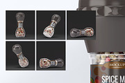 Spice Mill Mock-Up, a Product Mockup by DesignRushMarket (Thumbnail 1 of 7)