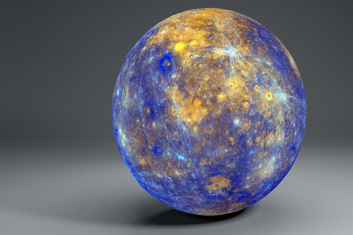 Mercury 11k Globe, an Environmental 3D Model by Flash My Pixel (Photo 7 of 11)