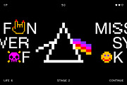 Pixelica. Color font, a Sans Serif Font by Foxys Type (Thumbnail 2 of 8)