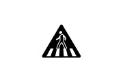 Pedestrian Crossing Safety Icon Set, an Icon by musafir_fashion (Thumbnail 12 of 13)
