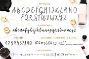 Girl Power font, a Script Font by doffdog (Thumbnail 2 of 10)