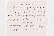 Ideas Script Font, a Script Font by Muwatta Studio (Thumbnail 8 of 9)