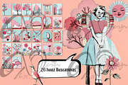 Pastel Daydream: charming clipart, a Person Illustration by NiiiNArt (Thumbnail 8 of 8)