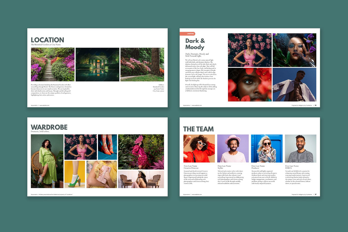 Flora Pitch Deck & Proposal Template, a Presentation Template by Good Creative Studio (Photo 5 of 7)