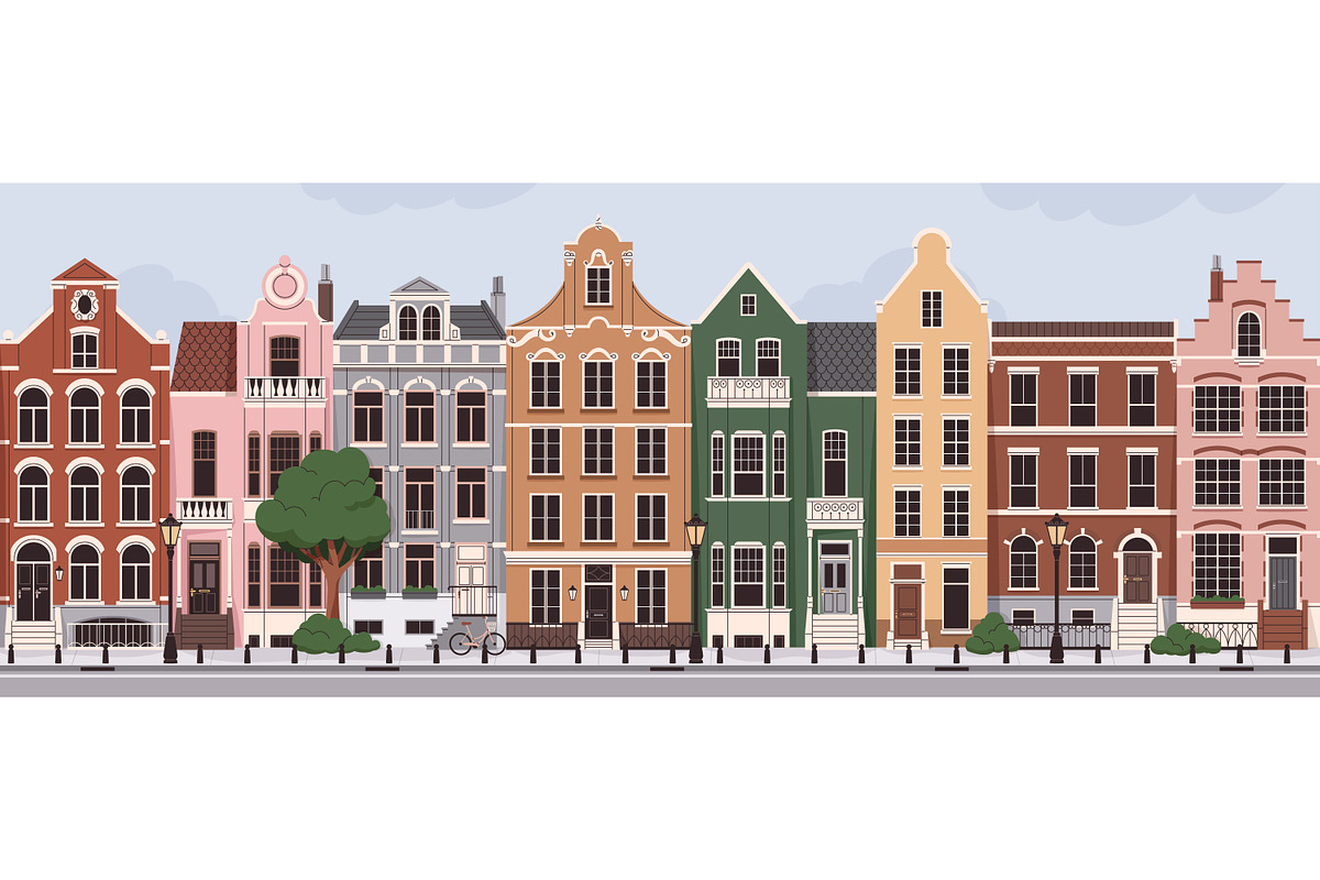 Old UK houses, English architecture, an Object Illustration by Good Studio (Photo 3 of 6)