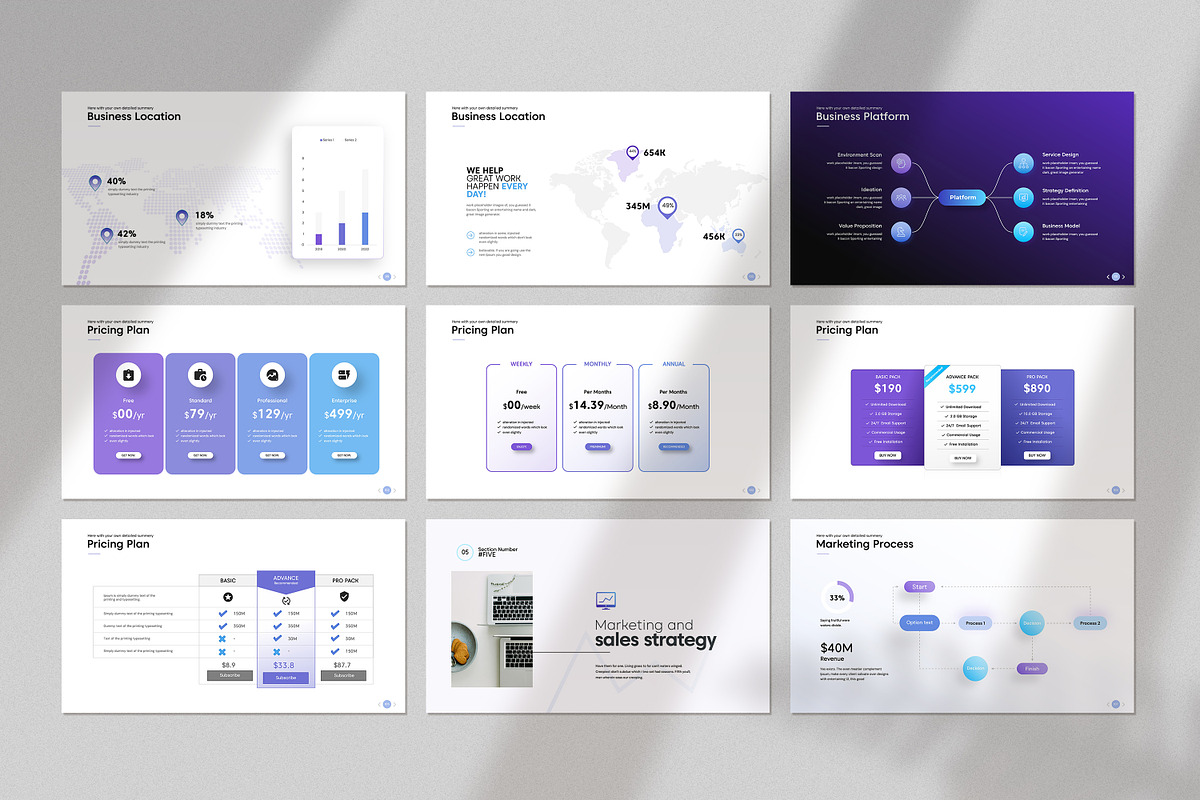 Business Pitch Deck PowerPoint, a Presentation Template by creathrivestudio (Photo 17 of 26)