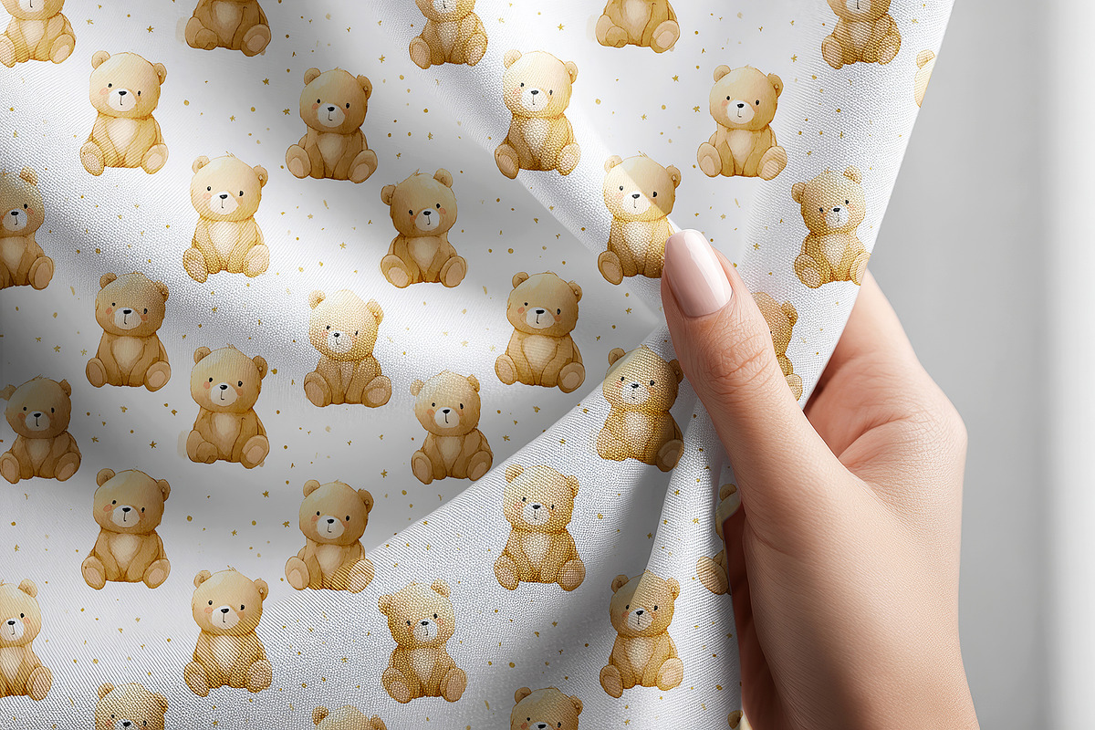 Fabric Mockup with Female Hand, a Merchandise Mockup by GraphicVil (Photo 8 of 9)