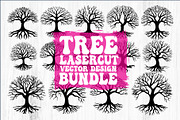 tree of life svg, laser cut tree,, a Graphic by balal (Thumbnail 1 of 10)