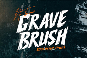 Brush - Display Brush Font, a Handwritten Font by NuType