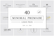 1200 Premade Logos Mega Bundle, a Branding & Logo Template by XpertgraphicD (Thumbnail 17 of 60)