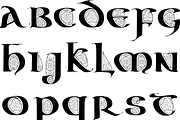 Aon Durrow Decorated Letters-Irish, a Decorative Illustration by AonCelticArt (Thumbnail 2 of 5)
