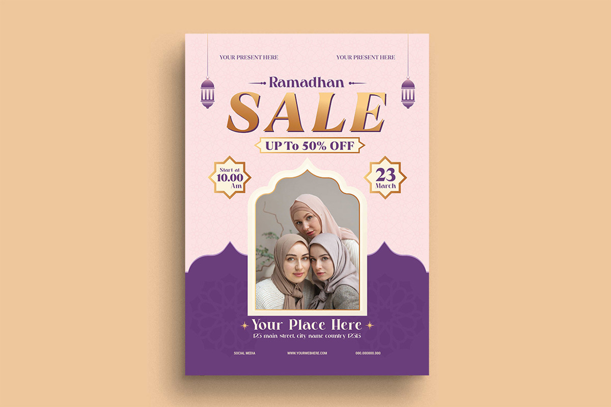 Ramadhan Sale Flyer, a Flyer Template by megarez (Photo 2 of 2)
