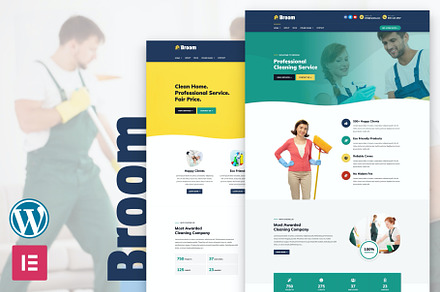 Broom - Cleaning Company WP Theme