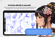265+ Hair Accessories Stamps, a Brush Add-On by Selentaori Studio (Thumbnail 5 of 12)