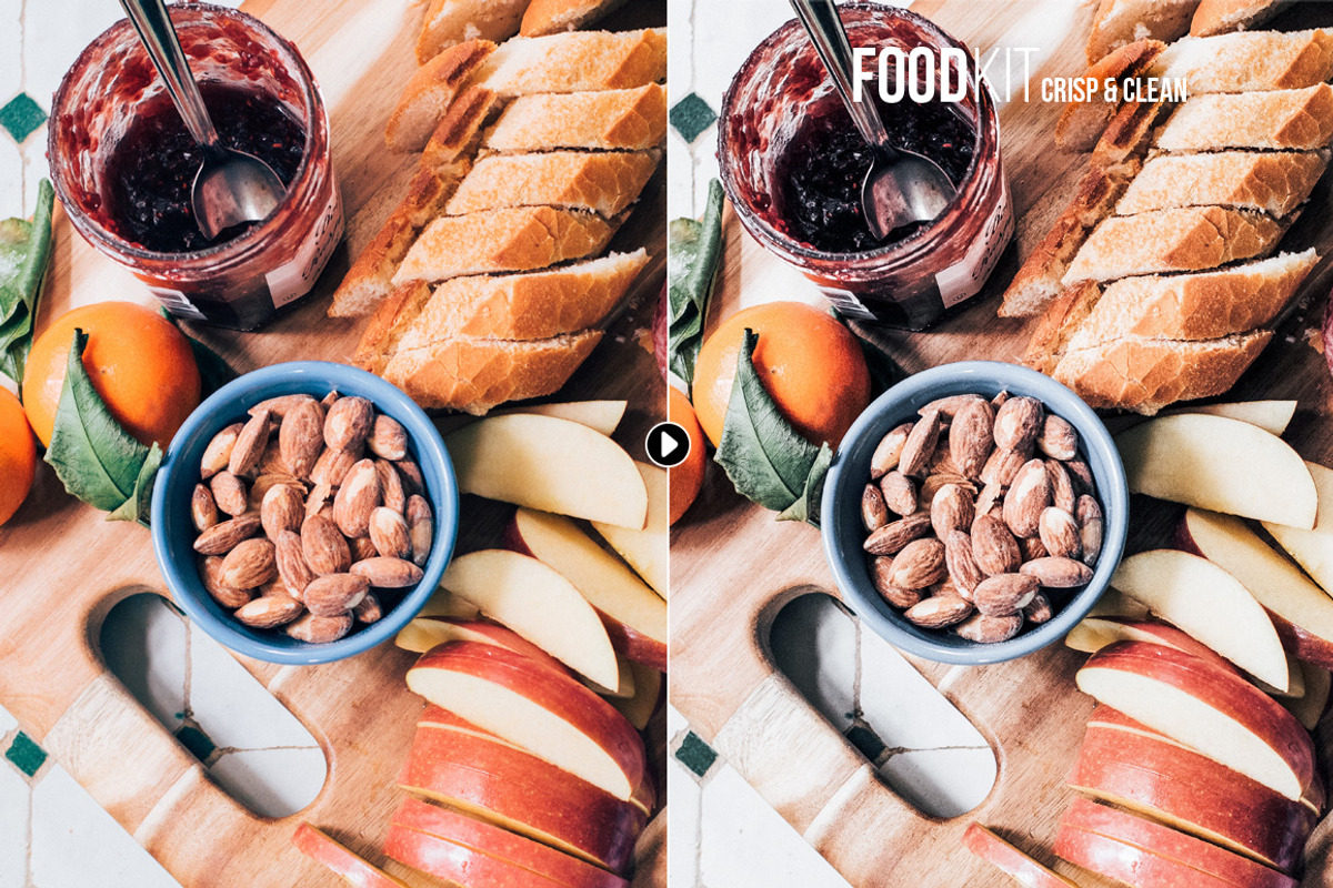 FoodKit - Food Presets Bundle, an Action Add-On by Presetrain Co. (Photo 8 of 22)