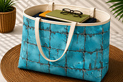 Teal Grunge Seamless Patterns, a Pattern Graphic by Canvas Craft (Thumbnail 5 of 9)
