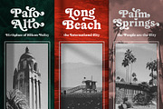 Tipo De La Manda | Retro Font, a Serif Font by Coastal Type (Thumbnail 4 of 9)