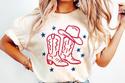 Coquette Cowgirl PNG, Preppy, an Illustration by SharpMarketplace (Thumbnail 2 of 9)