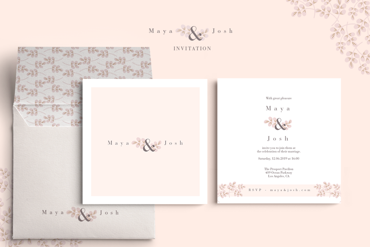 Wedding Collection: 7 sets-49 files, an Invitation Template by Werlang Paper (Photo 17 of 46)
