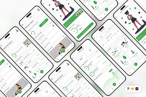 Habit & Routine Mobile App UI Kit