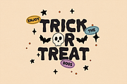 HELLO OCTOBER | SPOOKY FONT, a Handwritten Font by Maria Feliz Fonts (Thumbnail 7 of 9)