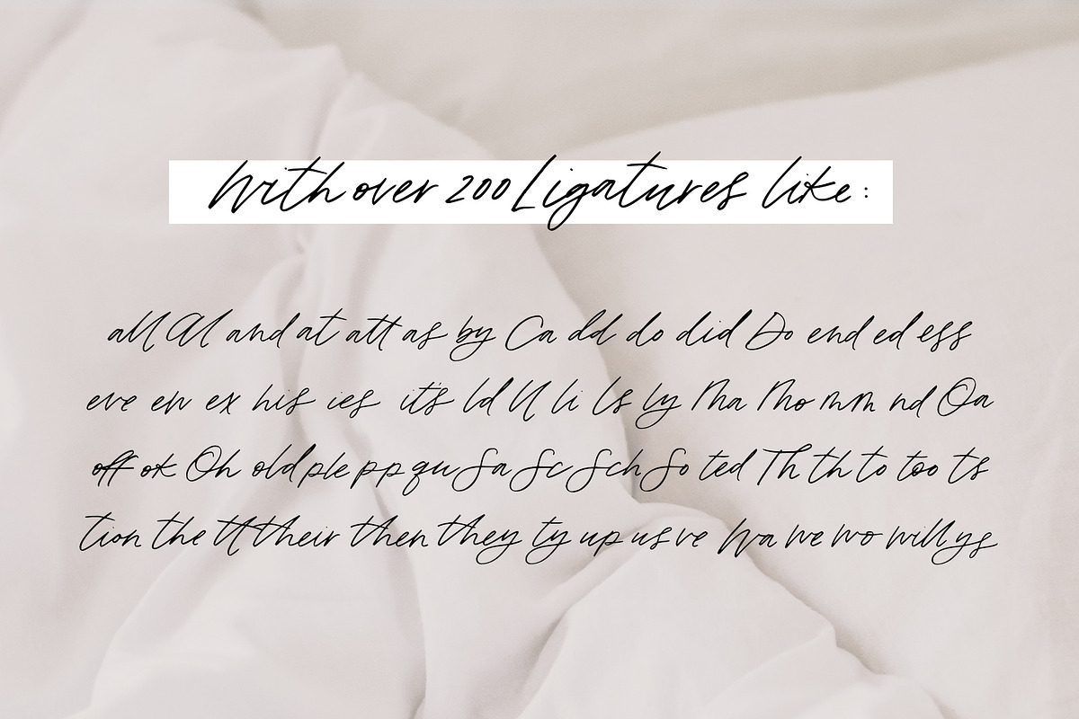 Oakley: a Handmade Marker Script preview 7