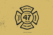 The Vintage Wartime Collection, a Font by OPENCITYDESIGNCO (Thumbnail 8 of 25)