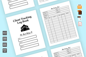 Client Tracking Logbook KDP Interior