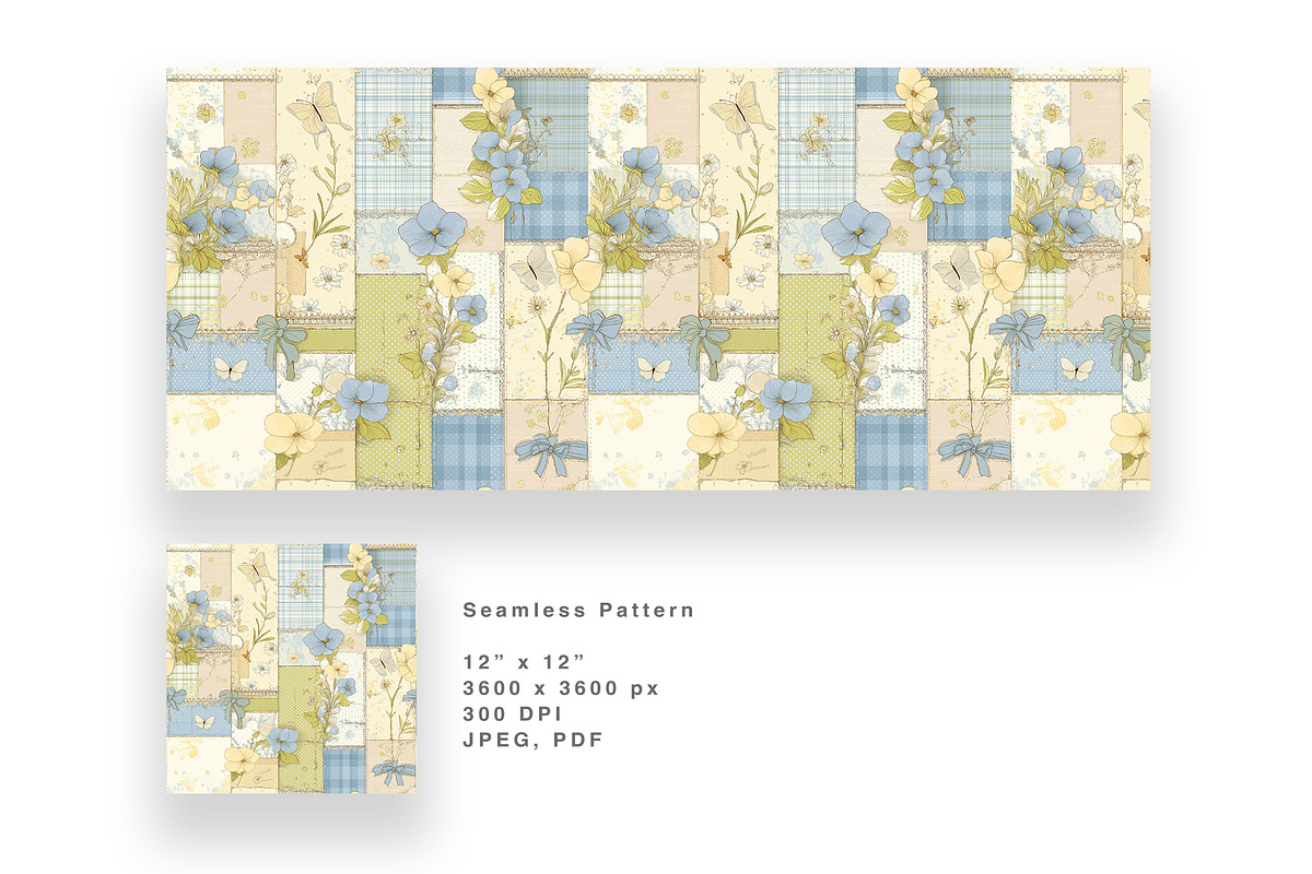 6 Seamless Pattern: Patcworkia, a Pattern Graphic by StudioCitra (Photo 8 of 10)