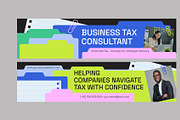 Folder Style Linkedin Banner, a Social Media Template by Neermana (Thumbnail 3 of 4)