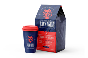 Coffee Packaging Mockup Template