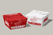 Fast Food Takeaway Mockup, a Packaging Mockup by Unerispace (Thumbnail 5 of 5)