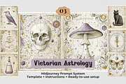 Midjourney Celestial Summer Edition, a Decorative Illustration by Print Haven Mochi Vintage (Thumbnail 4 of 6)