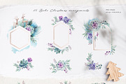 BOHO WINTER Watercolor set, a Decorative Illustration by Lemaris (Thumbnail 6 of 8)