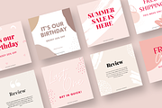 Modern Femme Social Media Templates, a Social Media Template by Marketing Your Brand (Thumbnail 11 of 12)