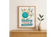 Rolling Through Weekend Wall Art, a Background Graphic by LaseredNinja (Thumbnail 2 of 7)