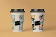 Paper Cups Mockup, a Cups & Container Mockup by skybluecreative (Thumbnail 2 of 2)