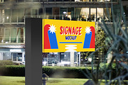 Signage Mockups, an Advertising Mockup by safrizalstudio (Thumbnail 2 of 4)
