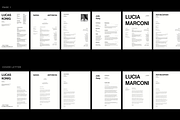 Minimal Resume Template Pack of 7, a Resume Template by Yasmine S. (Thumbnail 4 of 4)