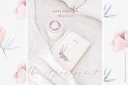 Watercolor Col. Dainty Blossom, a Texture Illustration by Inky Jar Design Studio (Thumbnail 7 of 13)